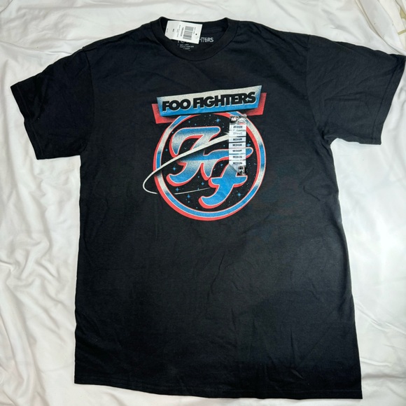 Plus Foo Fighters License Print Regular Fit T-Shirt